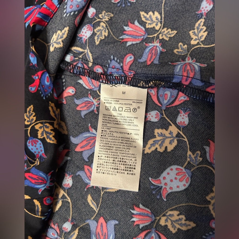 Banana Republic Factory Floral Dress Size Medium NWT - Picture 7 of 7